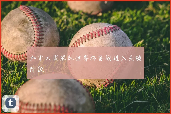 加拿大国家队世界杯备战进入关键阶段